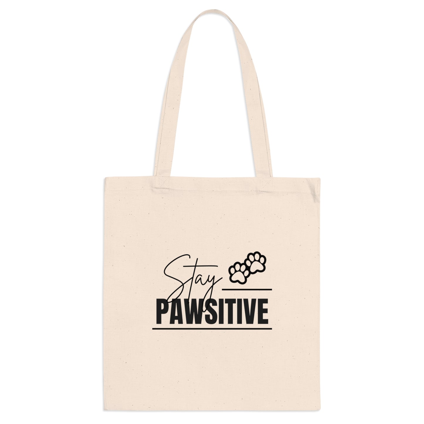 Pawsitive Vibes Tote Bag - Perfect for Pet Lovers, Eco-Friendly, Gift for Dog Owners, Shopping, Everyday Use
