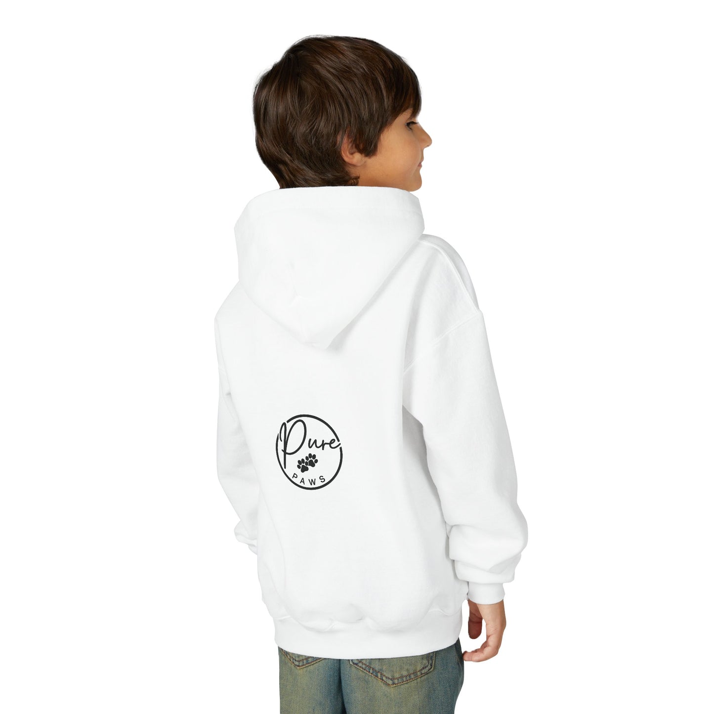 Kids Woof Mode Hoodie, Dog Lover Sweatshirt, Cute Pet Gift, Playful Pup Apparel, Comfy Kids Hoodie, Animal Lover Merch
