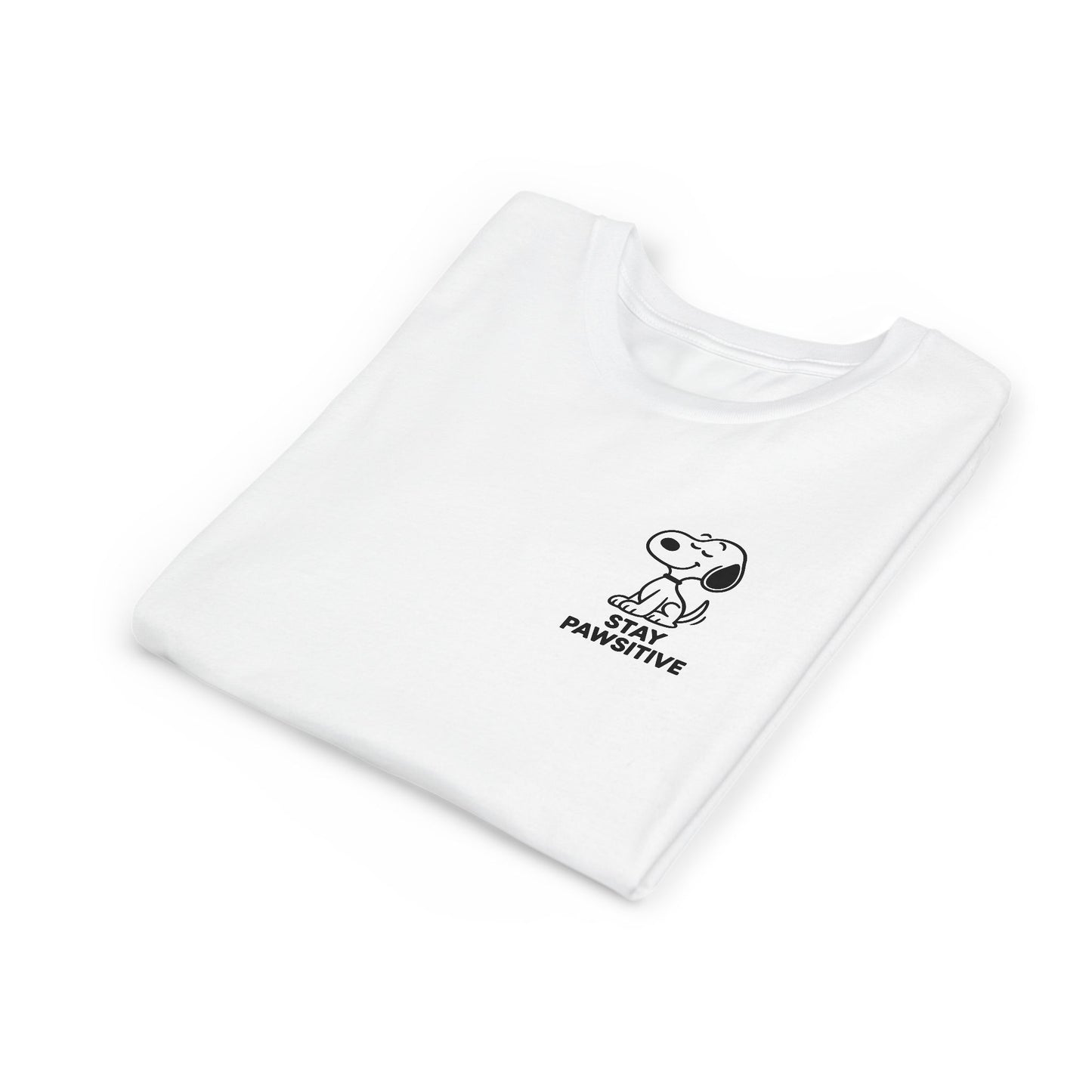Youth Short Sleeve Tee - Stay Paw-sitive, Kids T-Shirt, Funny Animal Tee, Gift for Pet Lovers, Birthday Party Wear, Cute Summer Top