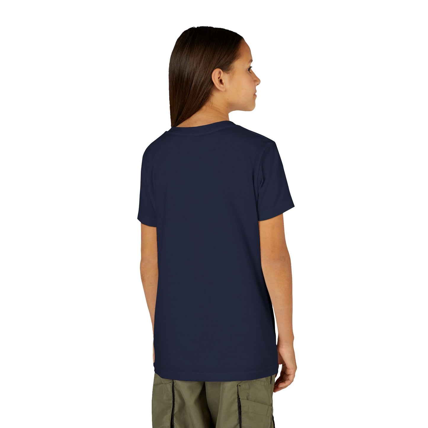 Youth Short Sleeve Tee with Stay Positive Design, Cool Kids Shirt, Motivational Gift, Back to School Outfit, Trendy Graphic Tee