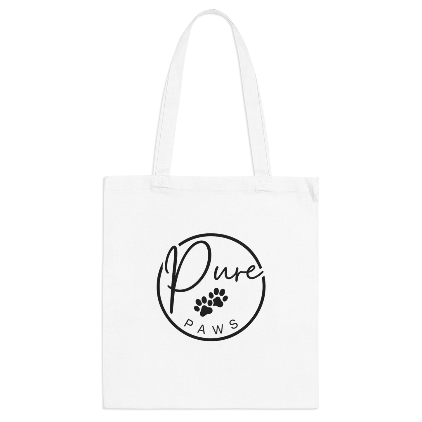Pawsitive Vibes Tote Bag - Perfect for Pet Lovers, Eco-Friendly, Gift for Dog Owners, Shopping, Everyday Use