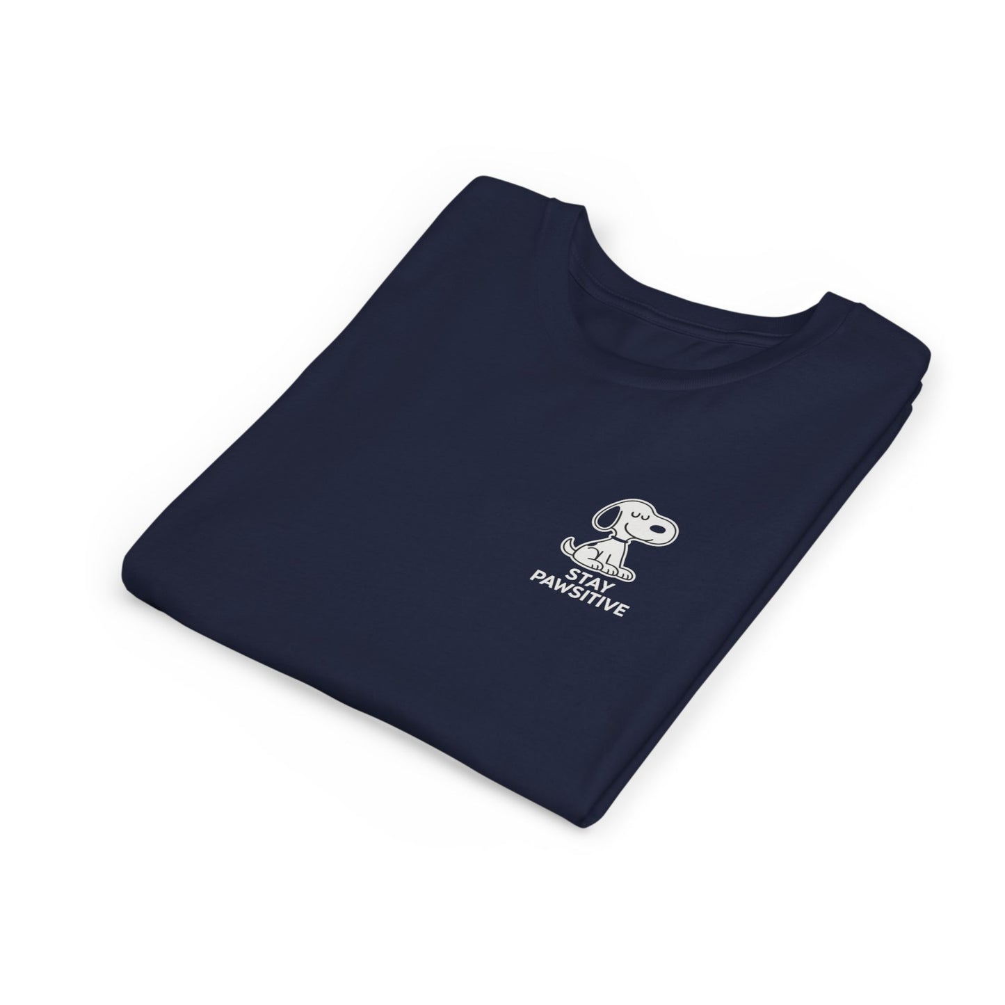 Youth Short Sleeve Tee with Stay Positive Design, Cool Kids Shirt, Motivational Gift, Back to School Outfit, Trendy Graphic Tee