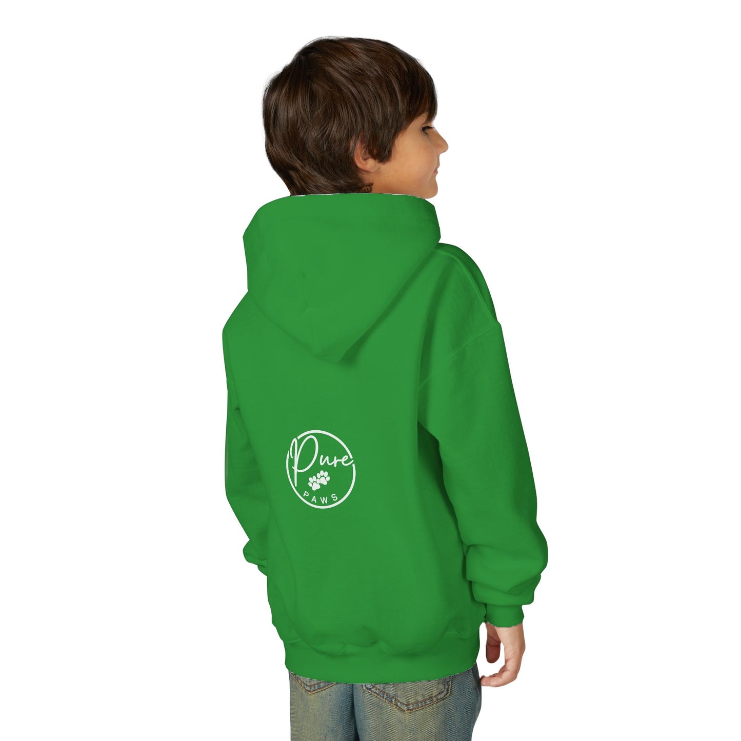 Kids Woof Mode Hoodie, Dog Lover Sweatshirt, Cute Pet Gift, Playful Pup Apparel, Comfy Kids Hoodie, Animal Lover Merch
