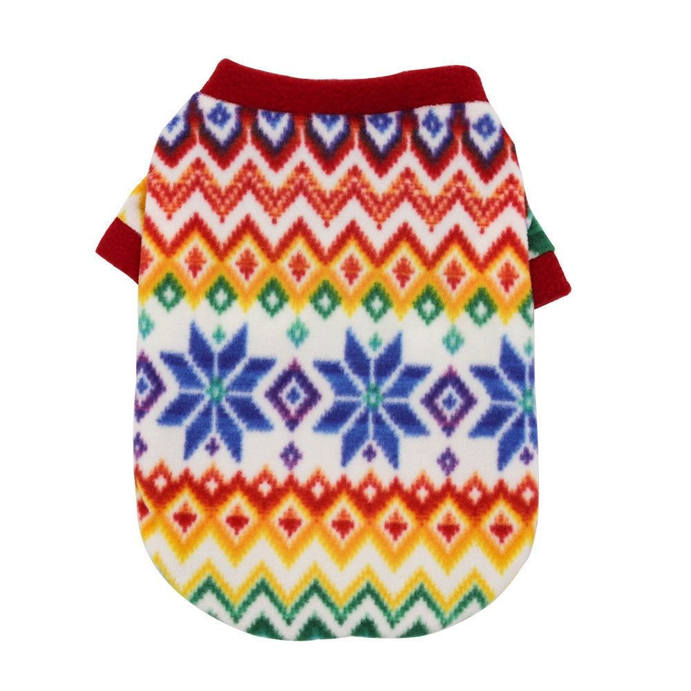 Christmas Dog Clothes Warm Fleece from PurePaws