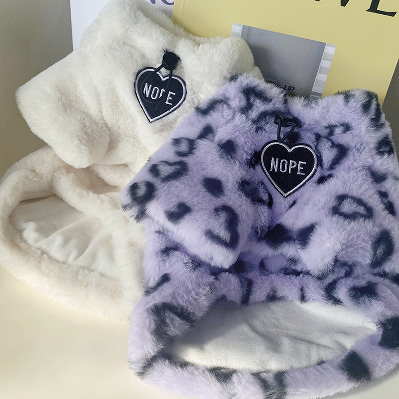 Winter Thick Plush Cat Warm Sweater from PurePaws