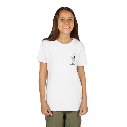 Youth Short Sleeve Tee - Stay Paw-sitive, Kids T-Shirt, Funny Animal Tee, Gift for Pet Lovers, Birthday Party Wear, Cute Summer Top