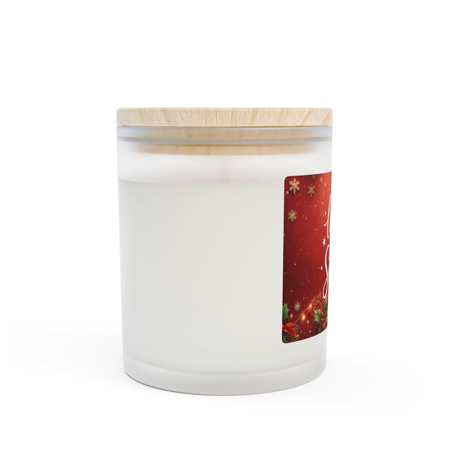 Winter Wonderland Candle, Holiday Gift, Festive Decoration, Home Fragrance, Let it Snow Design