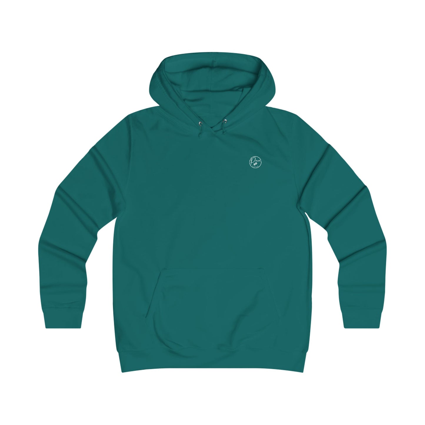 College Hoodie - Pawty Time Paw Print Design