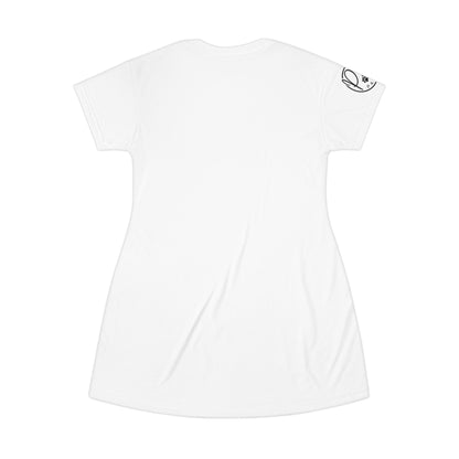 Pawsitive T-Shirt Dress - Stay Pawsitive From PurePaws