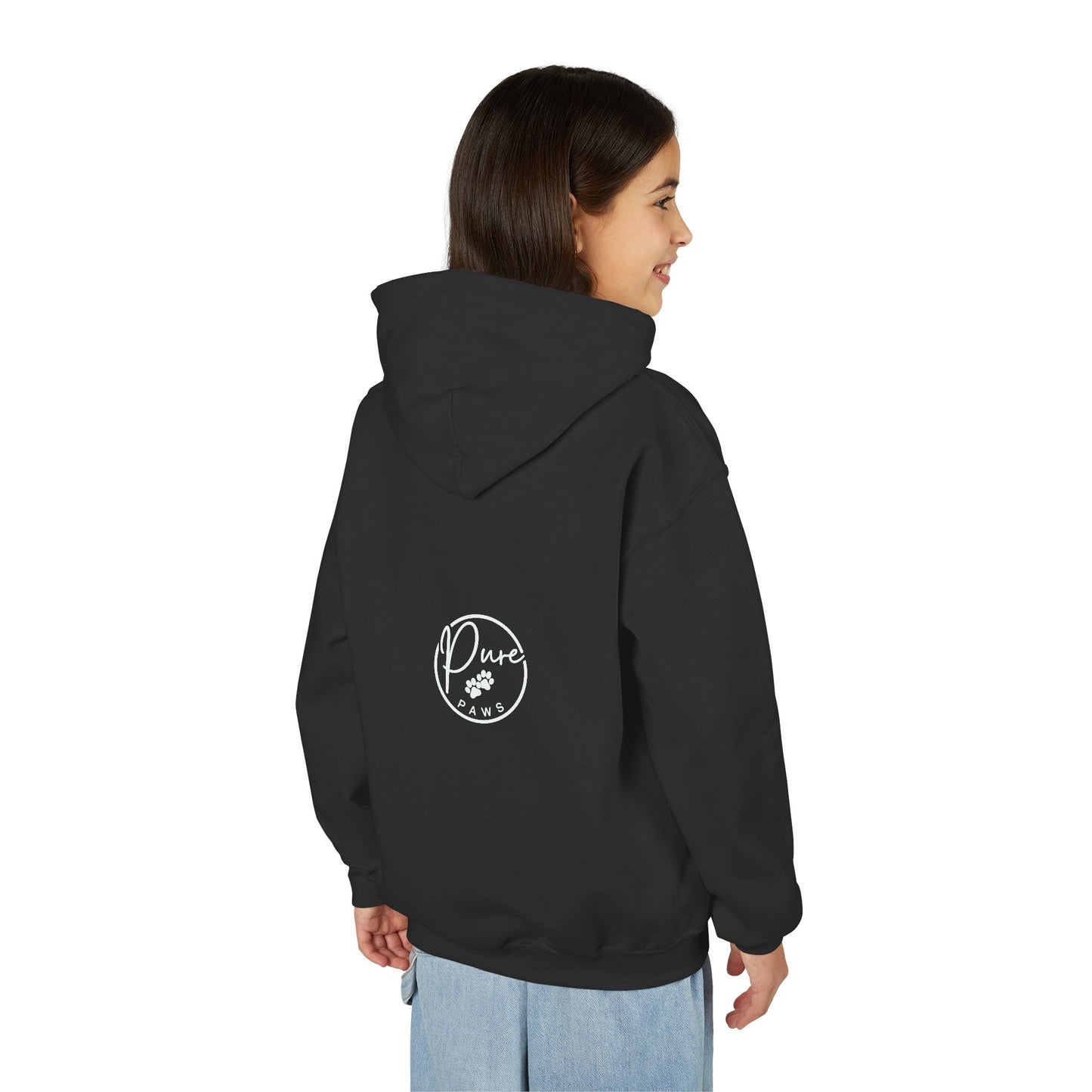 Kids Woof Mode Hoodie, Dog Lover Sweatshirt, Cute Pet Gift, Playful Pup Apparel, Comfy Kids Hoodie, Animal Lover Merch