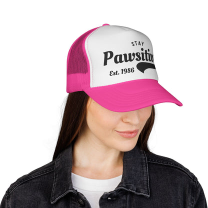 Trucker Cap „Stay Pawsitive“