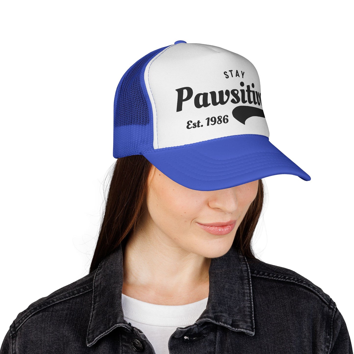 Trucker Cap „Stay Pawsitive“