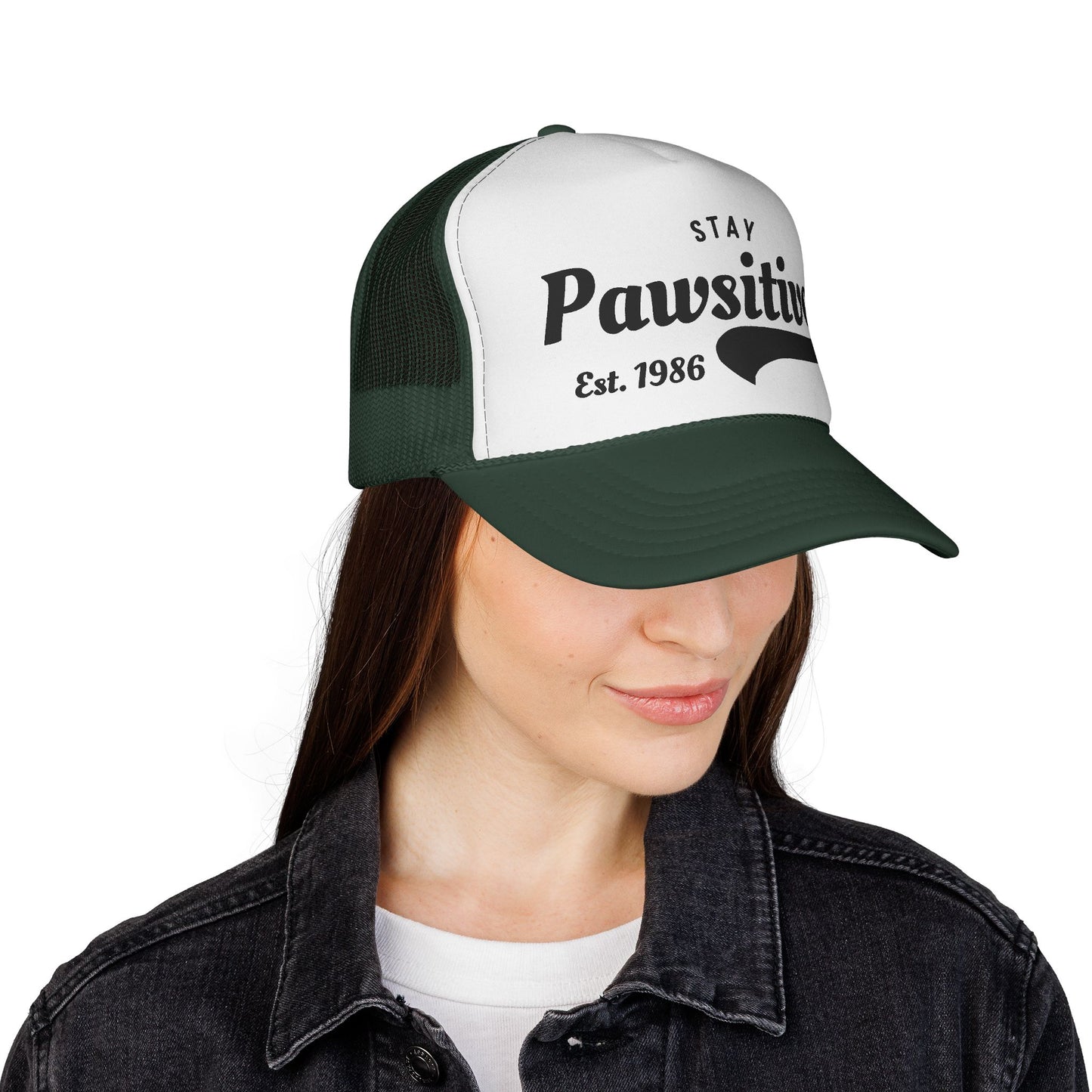 Trucker Cap „Stay Pawsitive“
