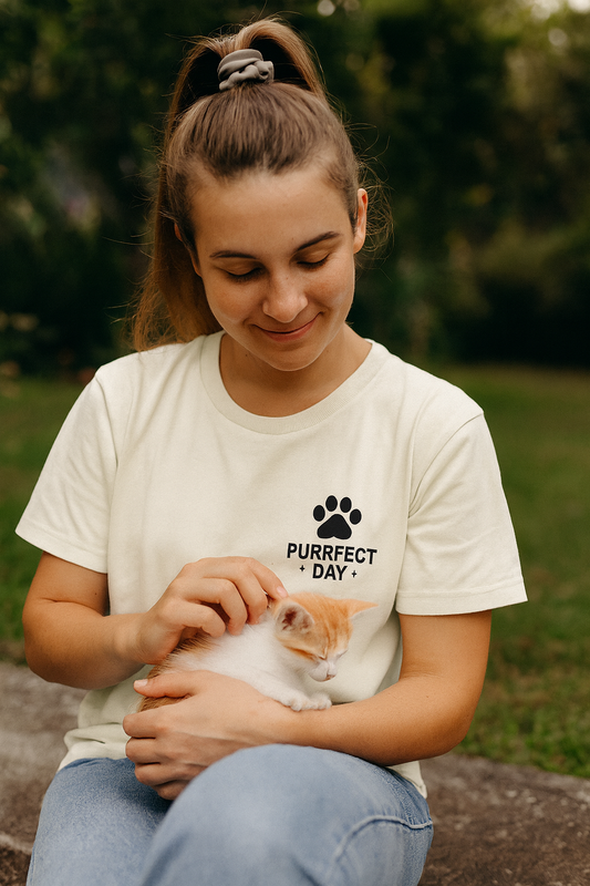 Cat Lover Tee - Sweet PurePaws Shirt