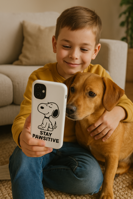 Dog-Themed Phone Case | Stay Pawsitive Design | Cute Pet Lover Gift, Customizable Smartphone Cover, Birthday Present, Animal Lover [...]