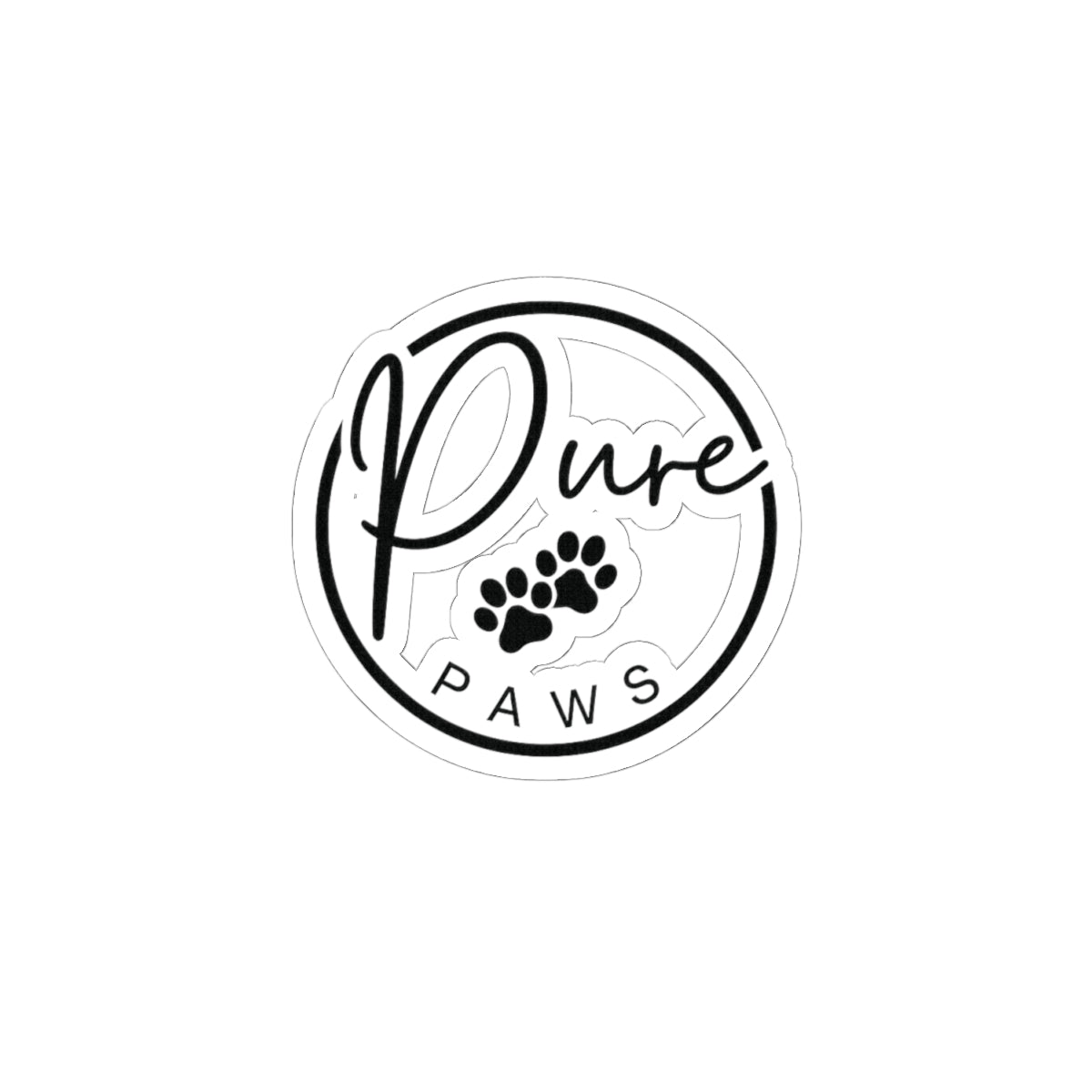 Nice Sticker Kiss-Cut Stickers - PurePaws Design