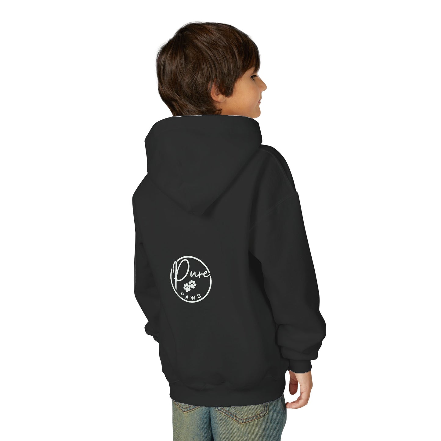 Kids Woof Mode Hoodie, Dog Lover Sweatshirt, Cute Pet Gift, Playful Pup Apparel, Comfy Kids Hoodie, Animal Lover Merch