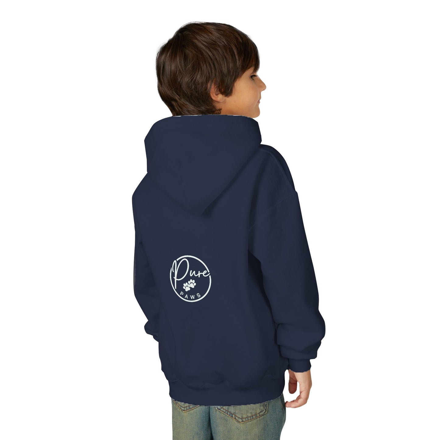 Kids Woof Mode Hoodie, Dog Lover Sweatshirt, Cute Pet Gift, Playful Pup Apparel, Comfy Kids Hoodie, Animal Lover Merch
