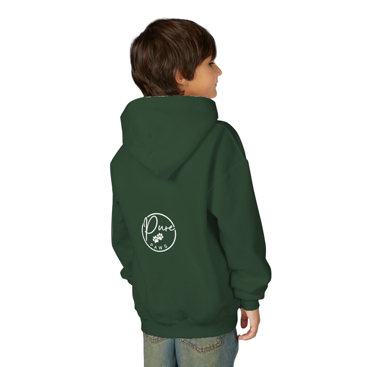Kids Woof Mode Hoodie, Dog Lover Sweatshirt, Cute Pet Gift, Playful Pup Apparel, Comfy Kids Hoodie, Animal Lover Merch