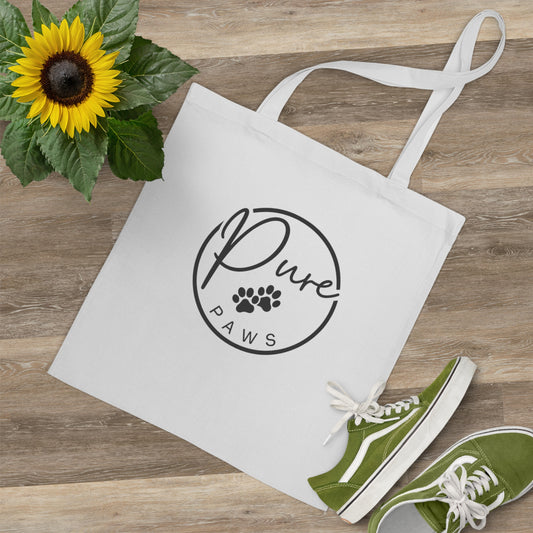 Pawsitive Vibes Tote Bag - Perfect for Pet Lovers, Eco-Friendly, Gift for Dog Owners, Shopping, Everyday Use