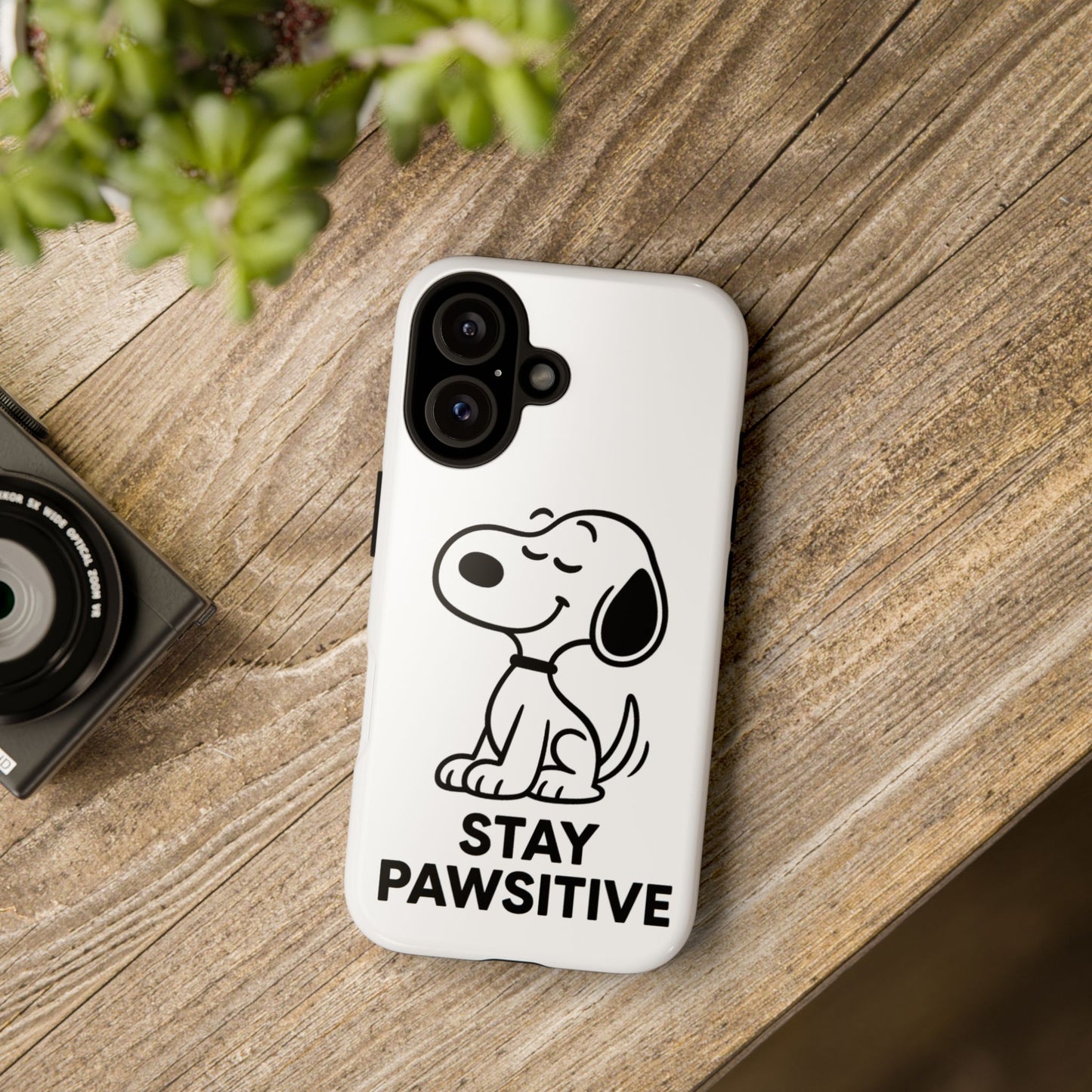 Dog-Themed Phone Case | Stay Pawsitive Design | Cute Pet Lover Gift, Customizable Smartphone Cover, Birthday Present, Animal Lover [...]