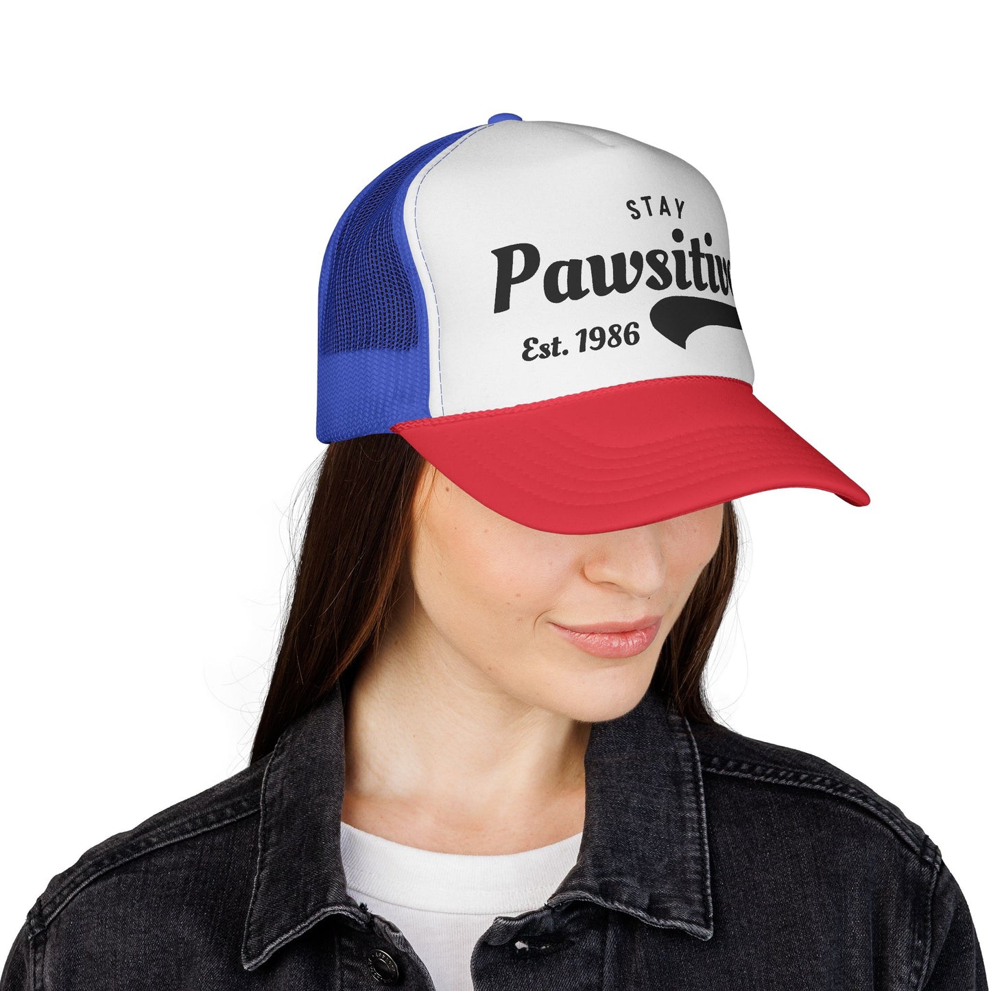 Trucker Cap „Stay Pawsitive“