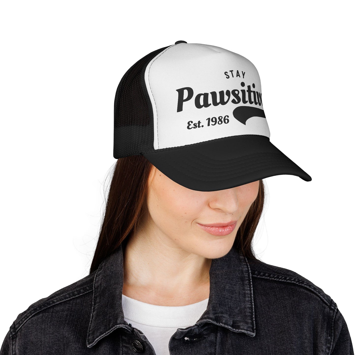 Trucker Cap „Stay Pawsitive“