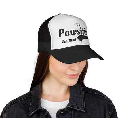 Trucker Cap „Stay Pawsitive“