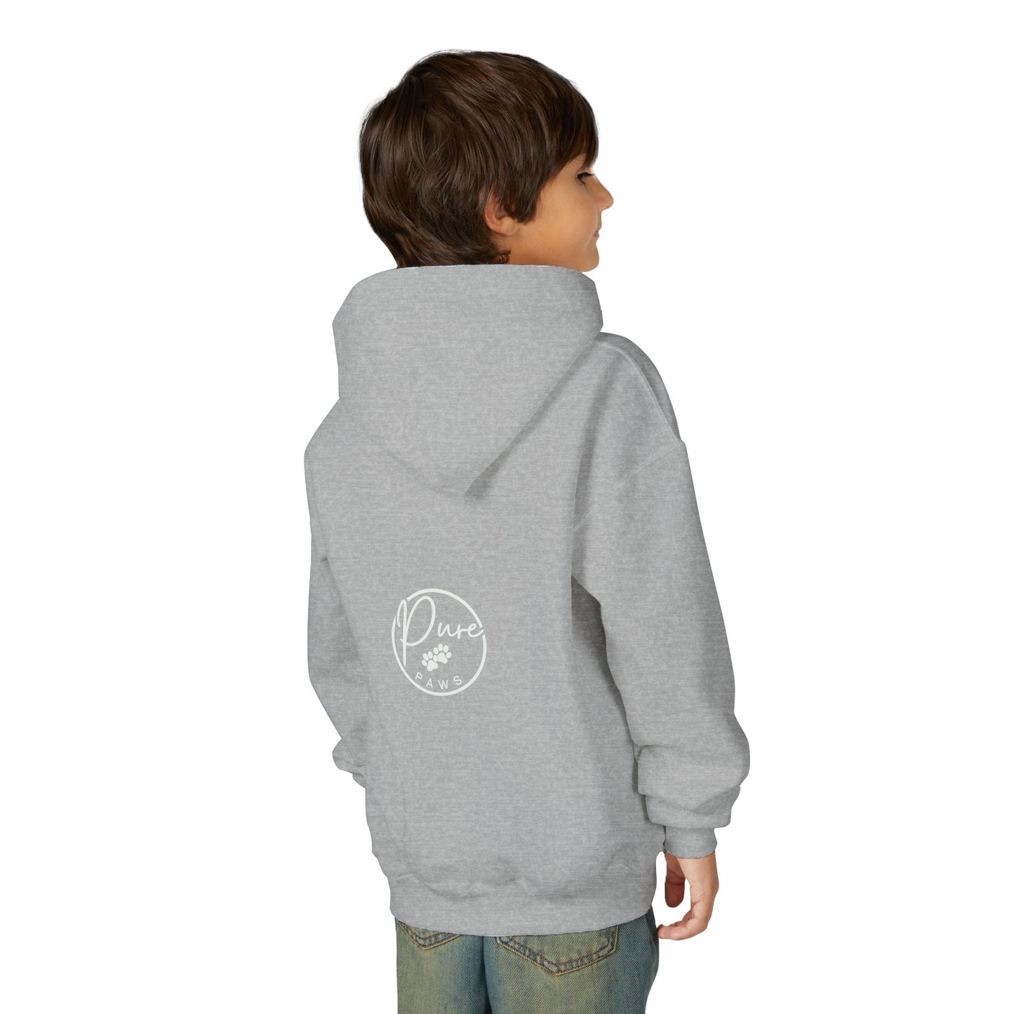 Kids Woof Mode Hoodie, Dog Lover Sweatshirt, Cute Pet Gift, Playful Pup Apparel, Comfy Kids Hoodie, Animal Lover Merch
