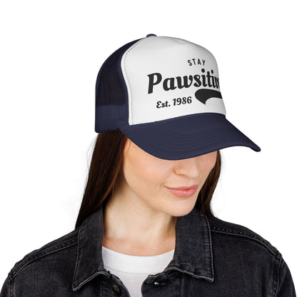 Trucker Cap „Stay Pawsitive“