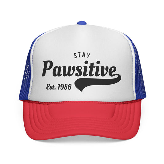 Trucker Cap „Stay Pawsitive“
