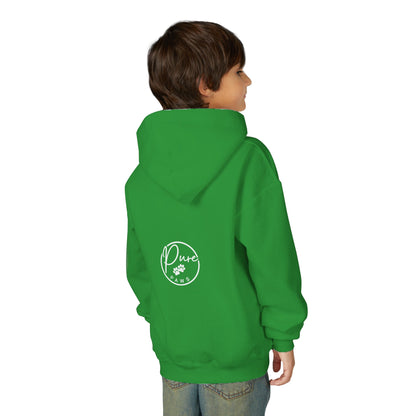 Kids Woof Mode Hoodie, Dog Lover Sweatshirt, Cute Pet Gift, Playful Pup Apparel, Comfy Kids Hoodie, Animal Lover Merch
