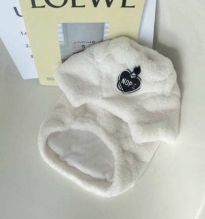 Winter Thick Plush Cat Warm Sweater from PurePaws