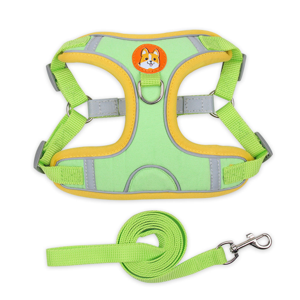 Dog Harness Cat Harness Reflective Dogs Leashs Soft Mesh Chest Strap from PurePaws