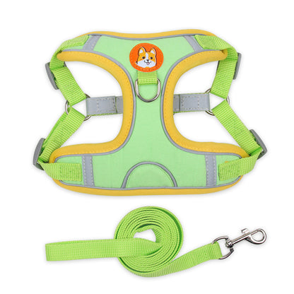 Dog Harness Cat Harness Reflective Dogs Leashs Soft Mesh Chest Strap from PurePaws