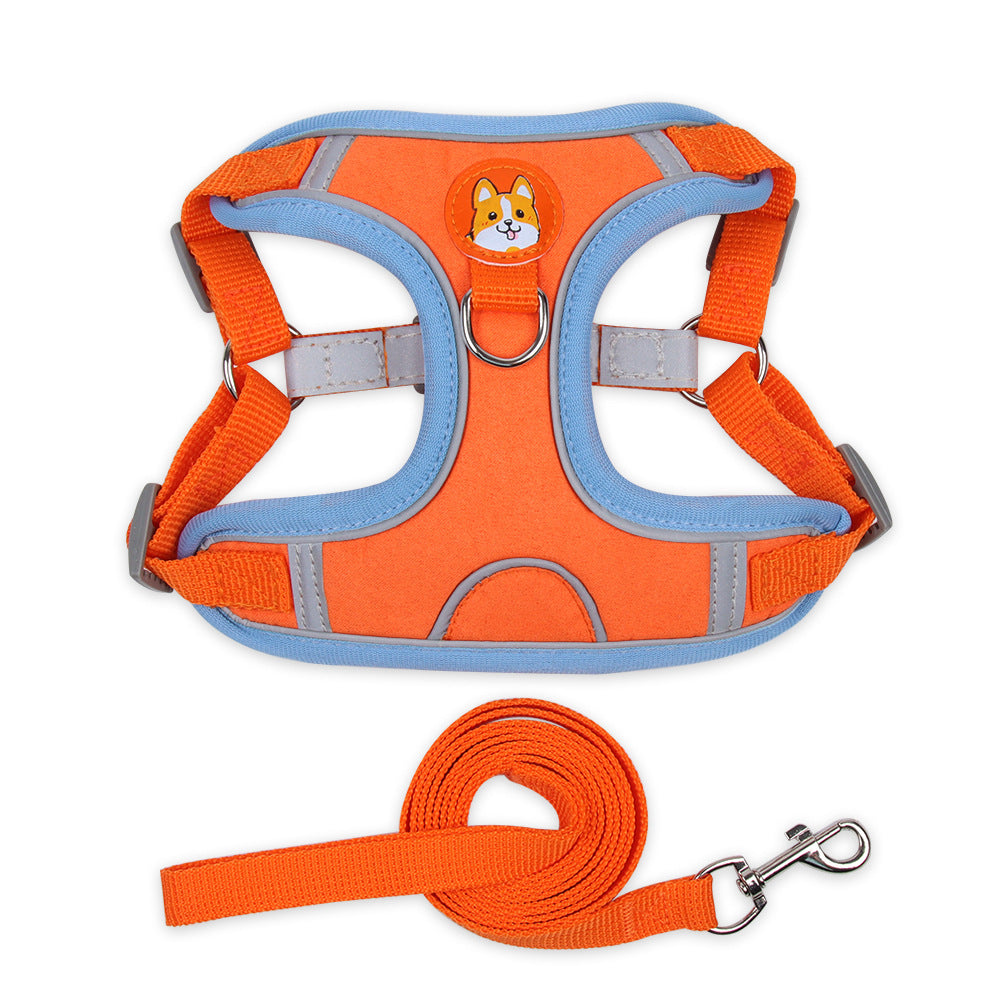 Dog Harness Cat Harness Reflective Dogs Leashs Soft Mesh Chest Strap from PurePaws
